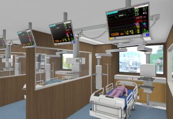医療空間をリアルタイムにシミュレーションするコンテンツ