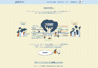 ボランティアの人とこころをつなぐWebサイト「みやボラン」