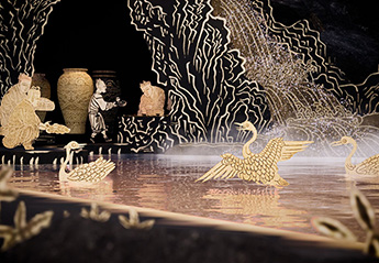 貴重な文化財の３D映像化　モノクロの世界を色鮮やかに