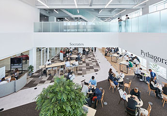 Fun&Fan~学びの楽しさを発見&摂大が好きになる~ 新棟ラーニングコモンズ構築