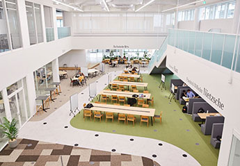 Fun&Fan~学びの楽しさを発見&摂大が好きになる~ 新棟ラーニングコモンズ構築
