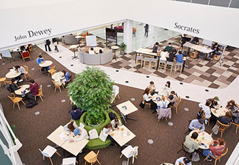 Fun&Fan~学びの楽しさを発見&摂大が好きになる~ 新棟ラーニングコモンズ構築