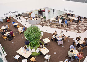 Fun&Fan~学びの楽しさを発見&摂大が好きになる~ 新棟ラーニングコモンズ構築